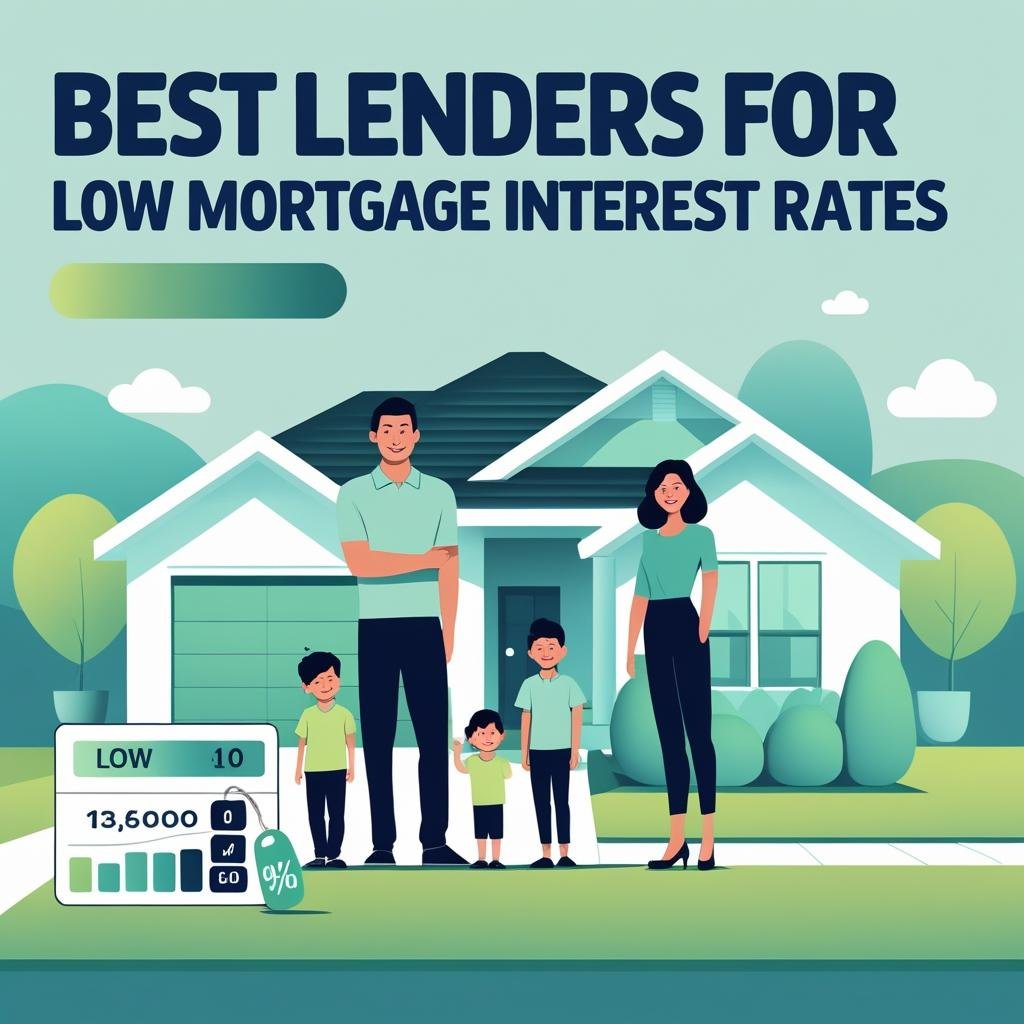 Best Lenders for Low Mortgage Interest Rates in 2025: Top Recommendations & Expert Tips